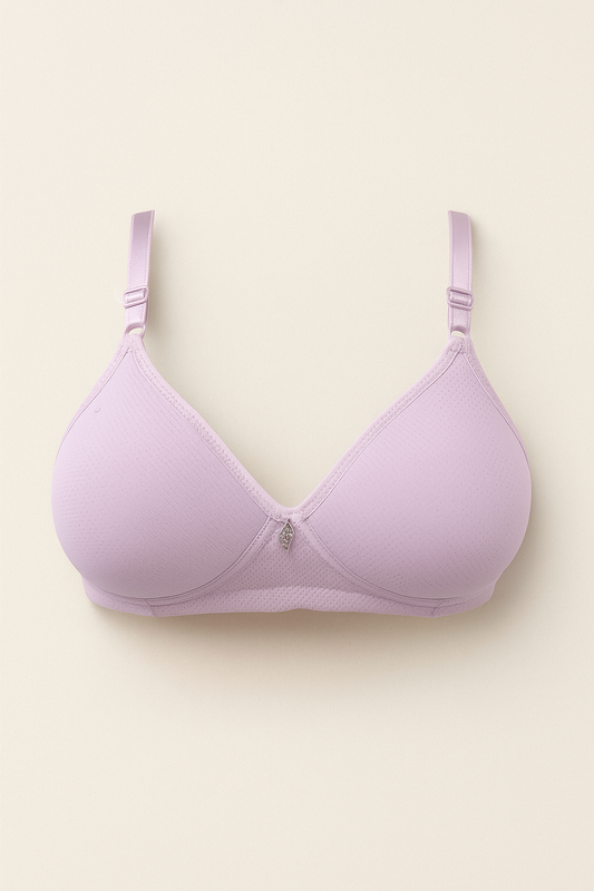 Super Soft Padded Breatheable Bra - Red
