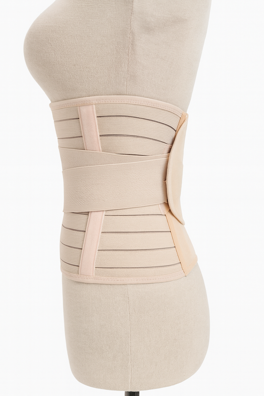 Tummy Compression + Postpartsum and C-Section Shaping Belt with Back Support