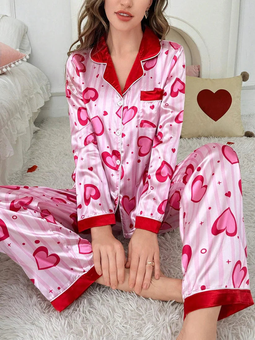 Pink Hearts Loungewear