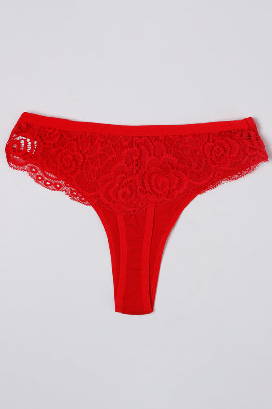 Pack of 5 Super Soft Cotton Stretch Printed Bikini Thongs Briefs