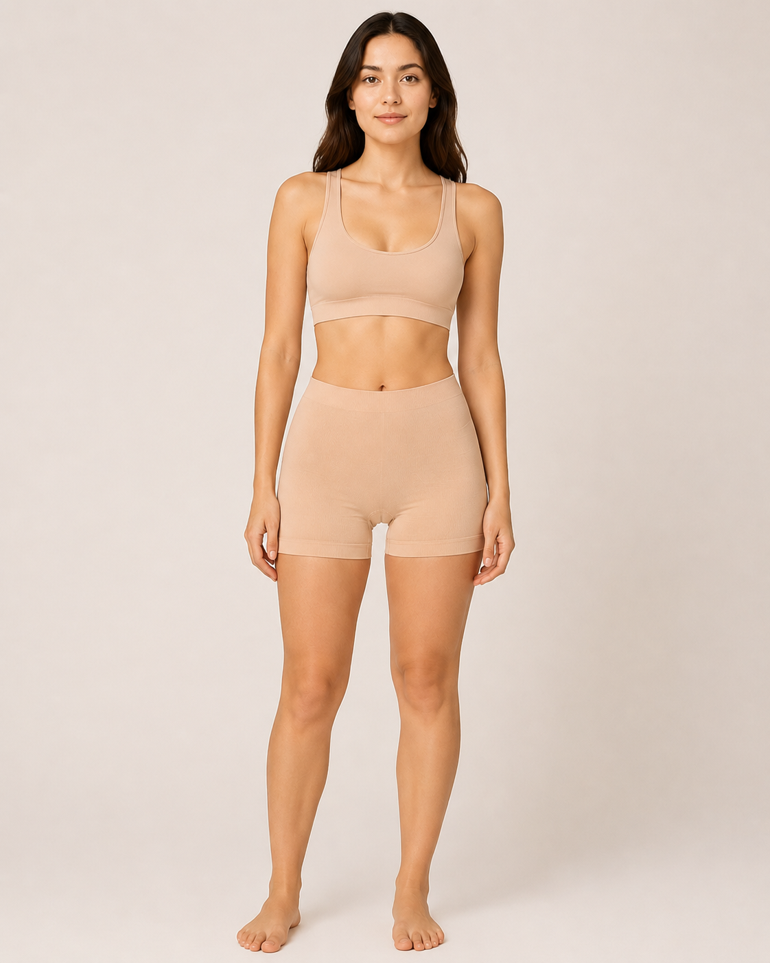 Lady Shorts Seamless & Breatheable - Black