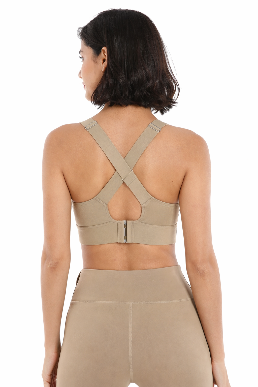 Luxe High Impact Adjustable Sports Bra - Pink