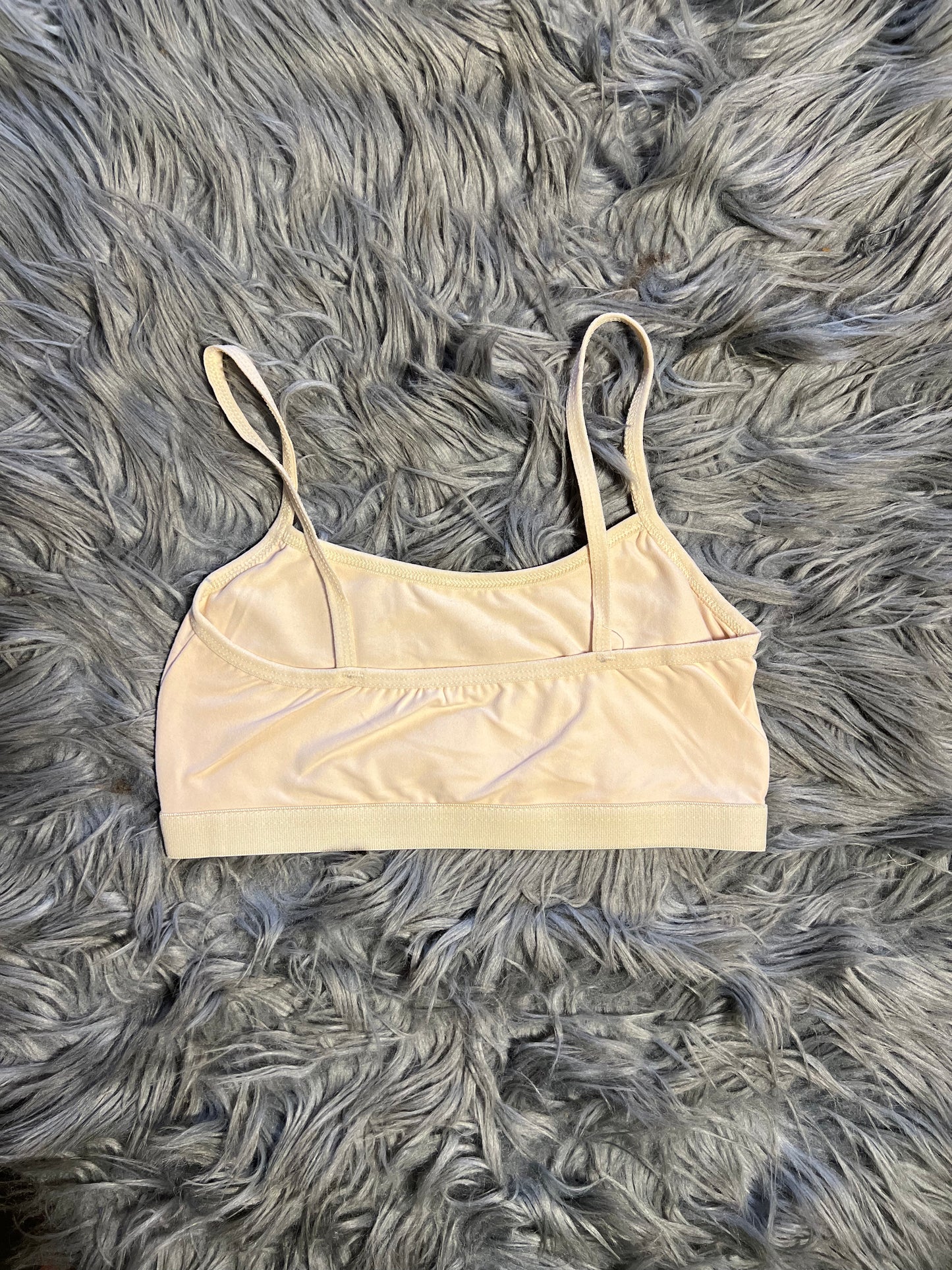 Blue Super Soft Cotton Boob Tube Cami for Teens
