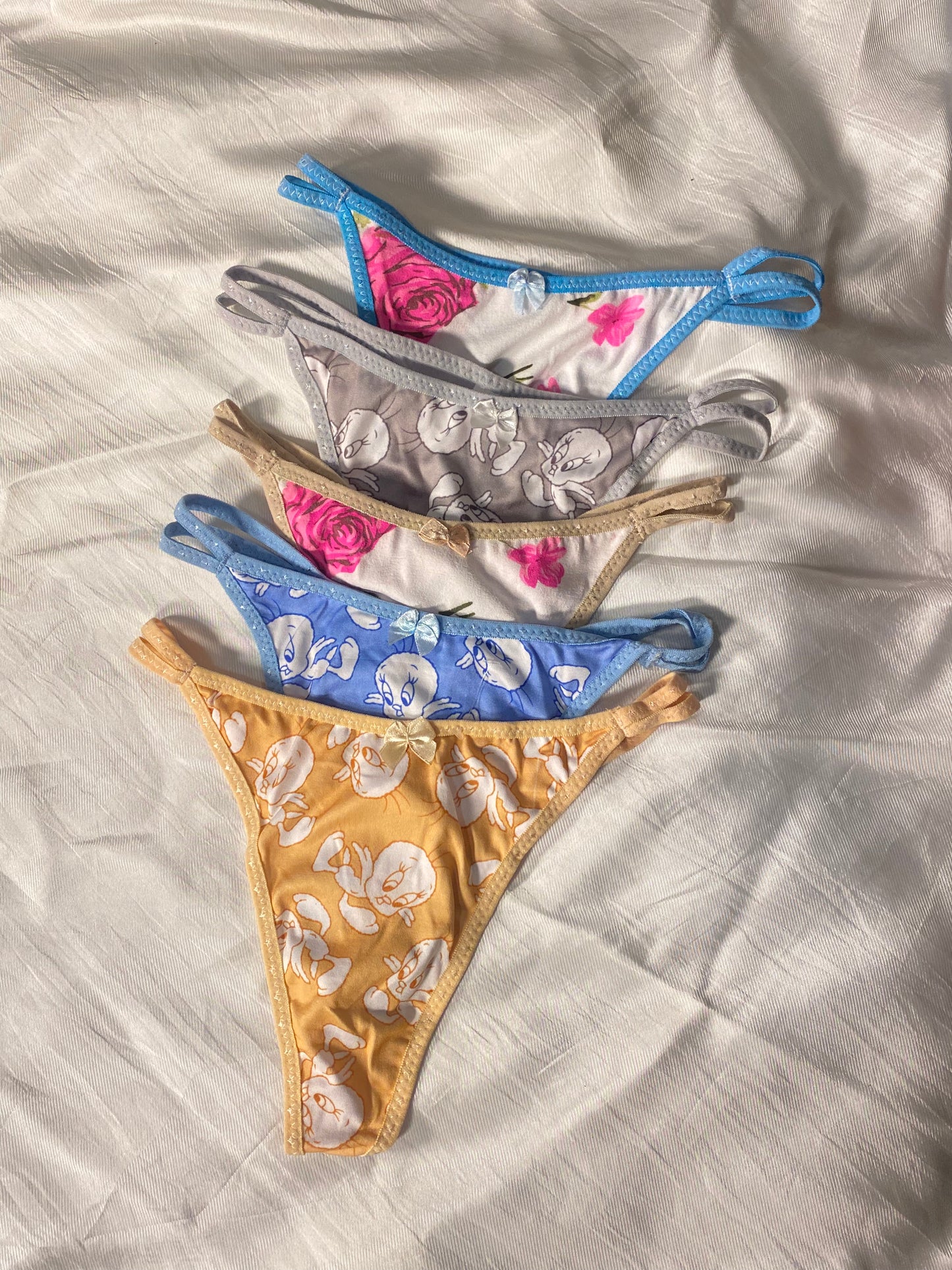 Assorted Design Thongs Pack of 5