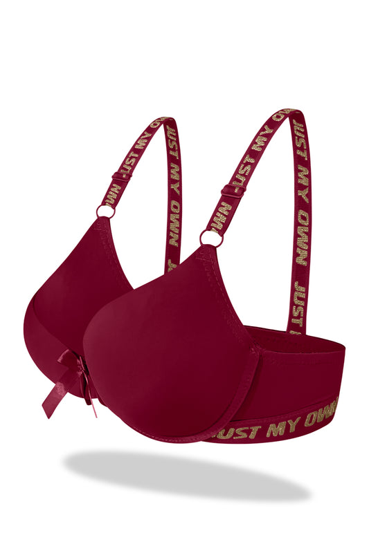 Maroon Premium Just My Own Padded Bra