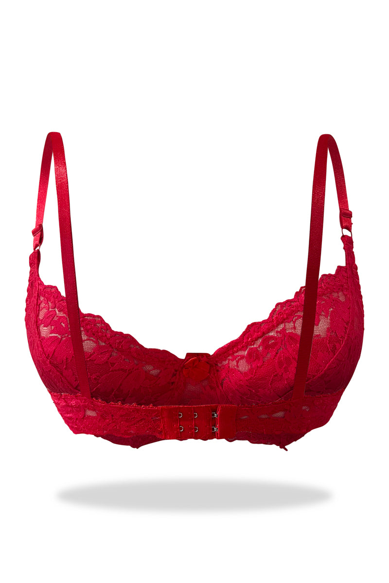 Lightly Lined Lace Sensation Lacy Bra