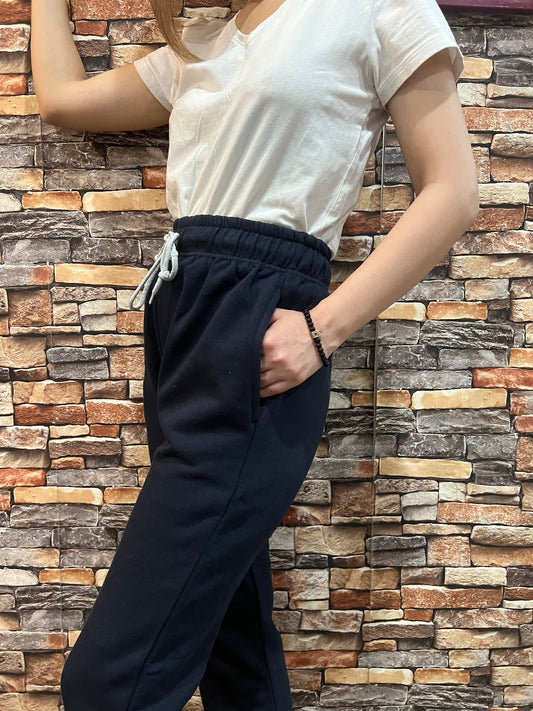 High Quality Fleece Trousers - Navy Blue