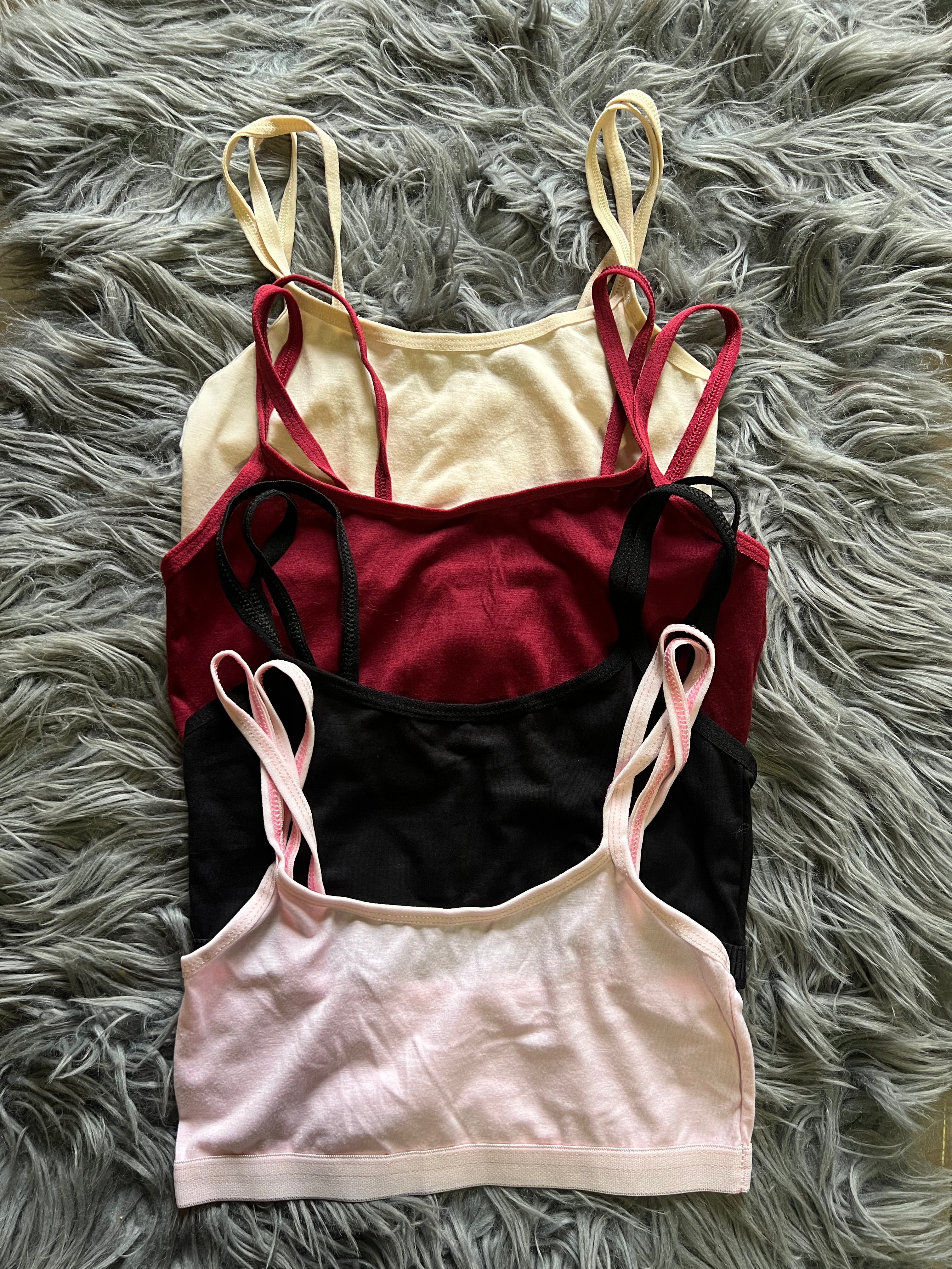 (Pack of 3) Super Soft Cotton Beedees Double Strap