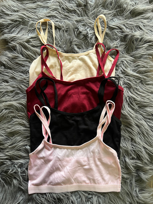 (Pack of 3) Super Soft Cotton Beedees Double Strap