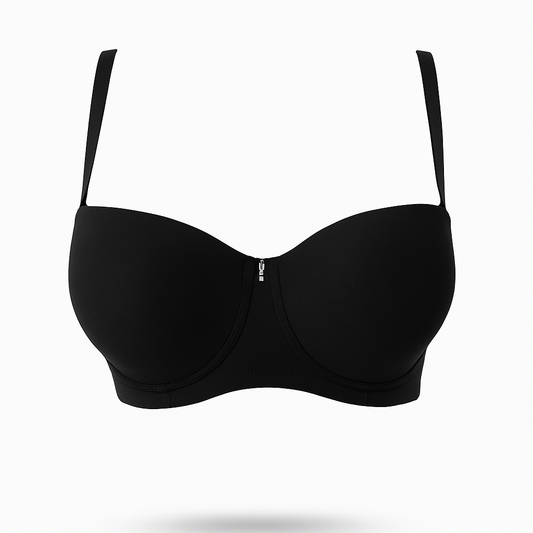 Maroon Curvy Padded Bra - Fuller Figure