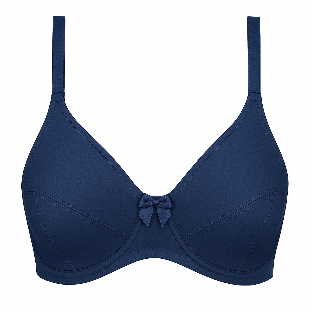 Mauve Curvy Quattro Support Double Layered Bra