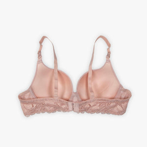 Maroon Sugar Lacy Bra - Espicopink