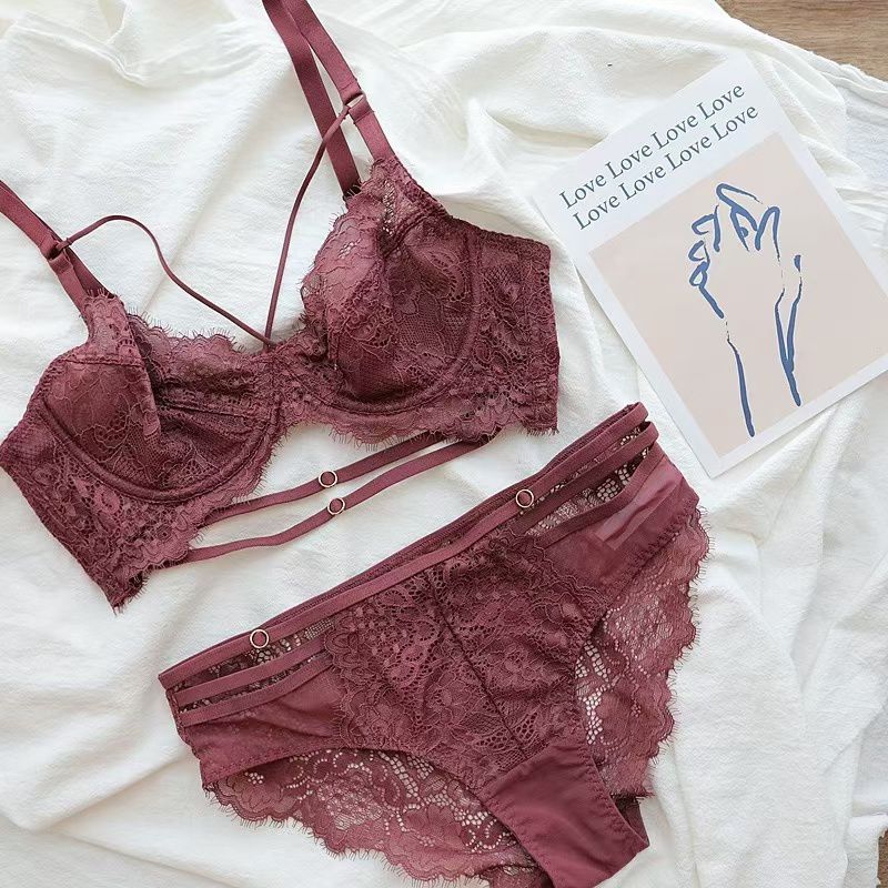 Beige Luscious Laced Bra and Panty Set