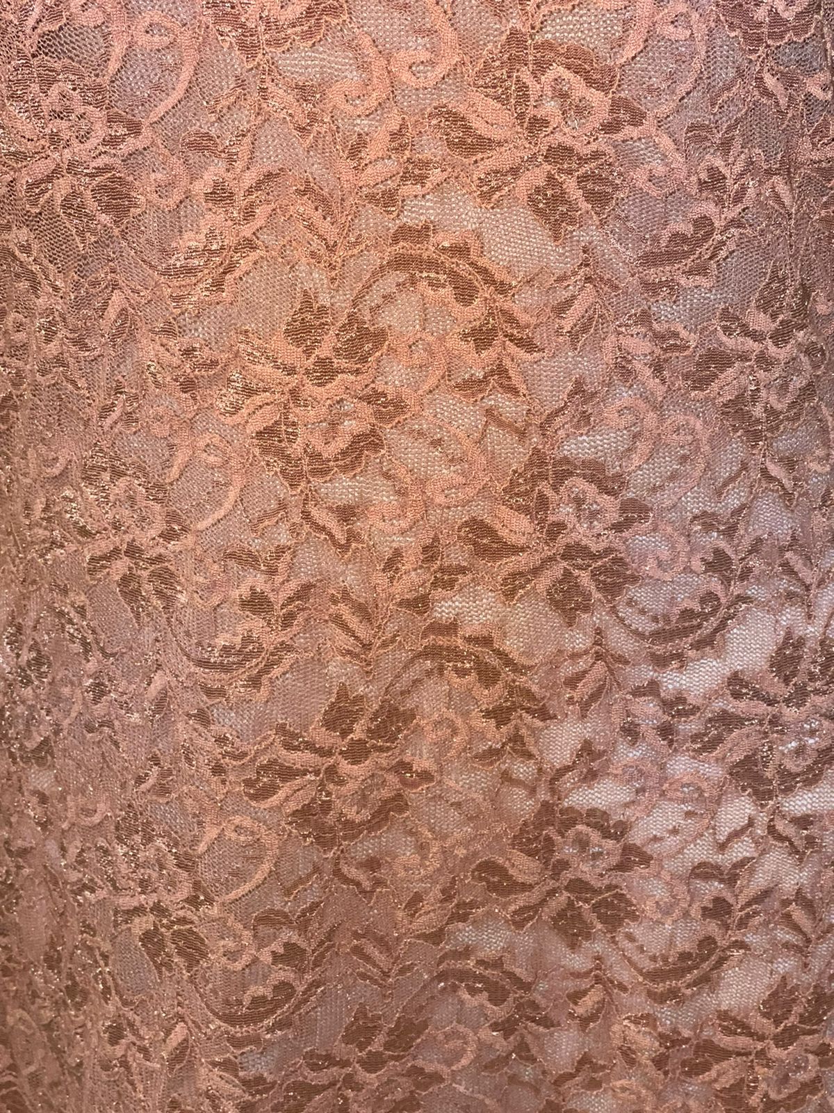 Brown Verovica One-Piece Sultry Soft Net Nighty