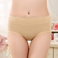 Super Soft Cotton High Waist Leak Proof Period Panties - Black