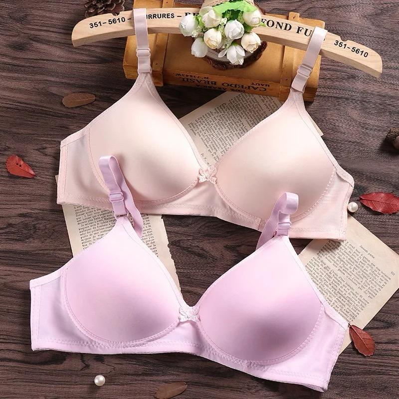 Purple Clarkia - Padded Non-Wired T-Shirt Bra