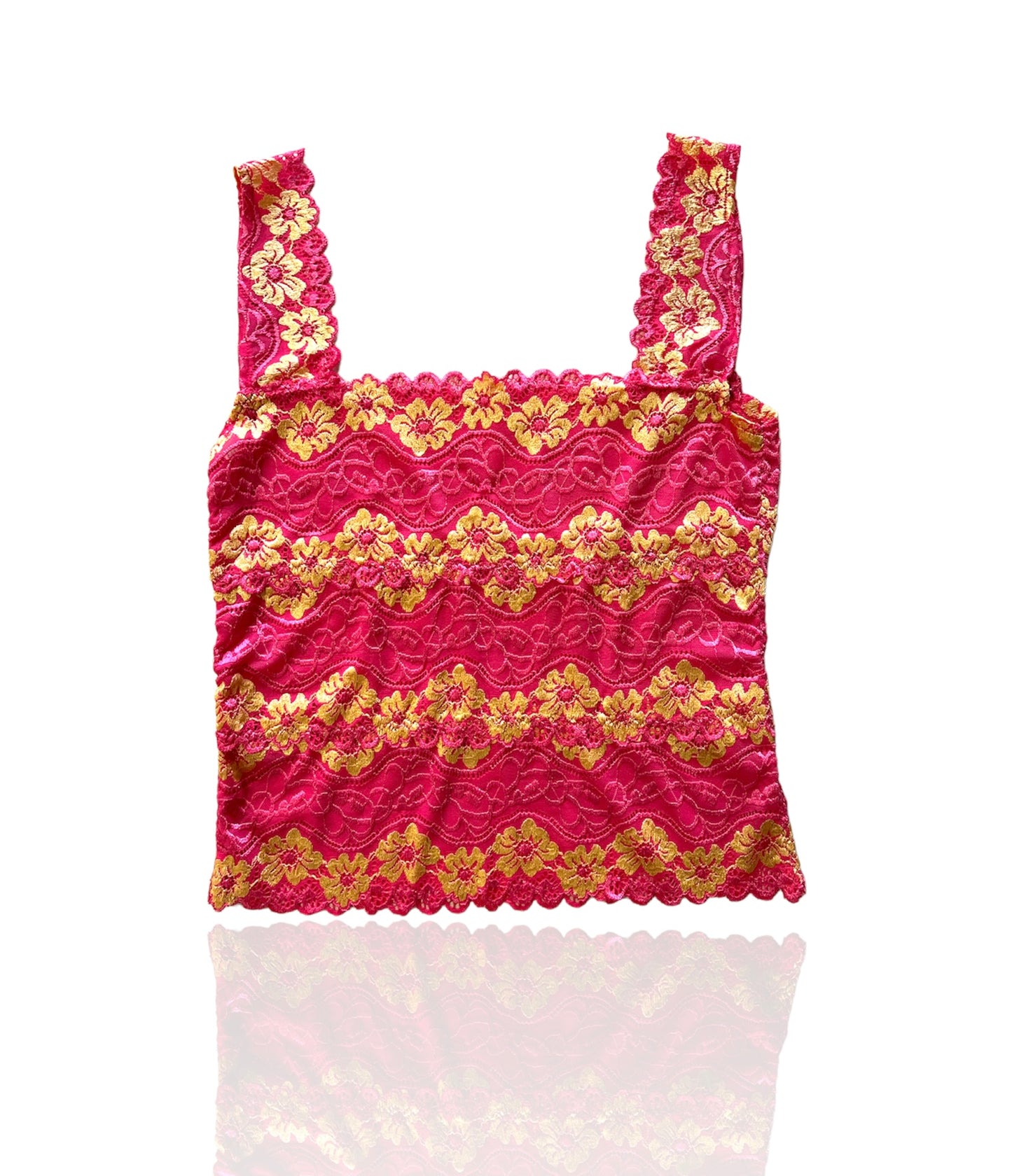Pink Floral Camisol