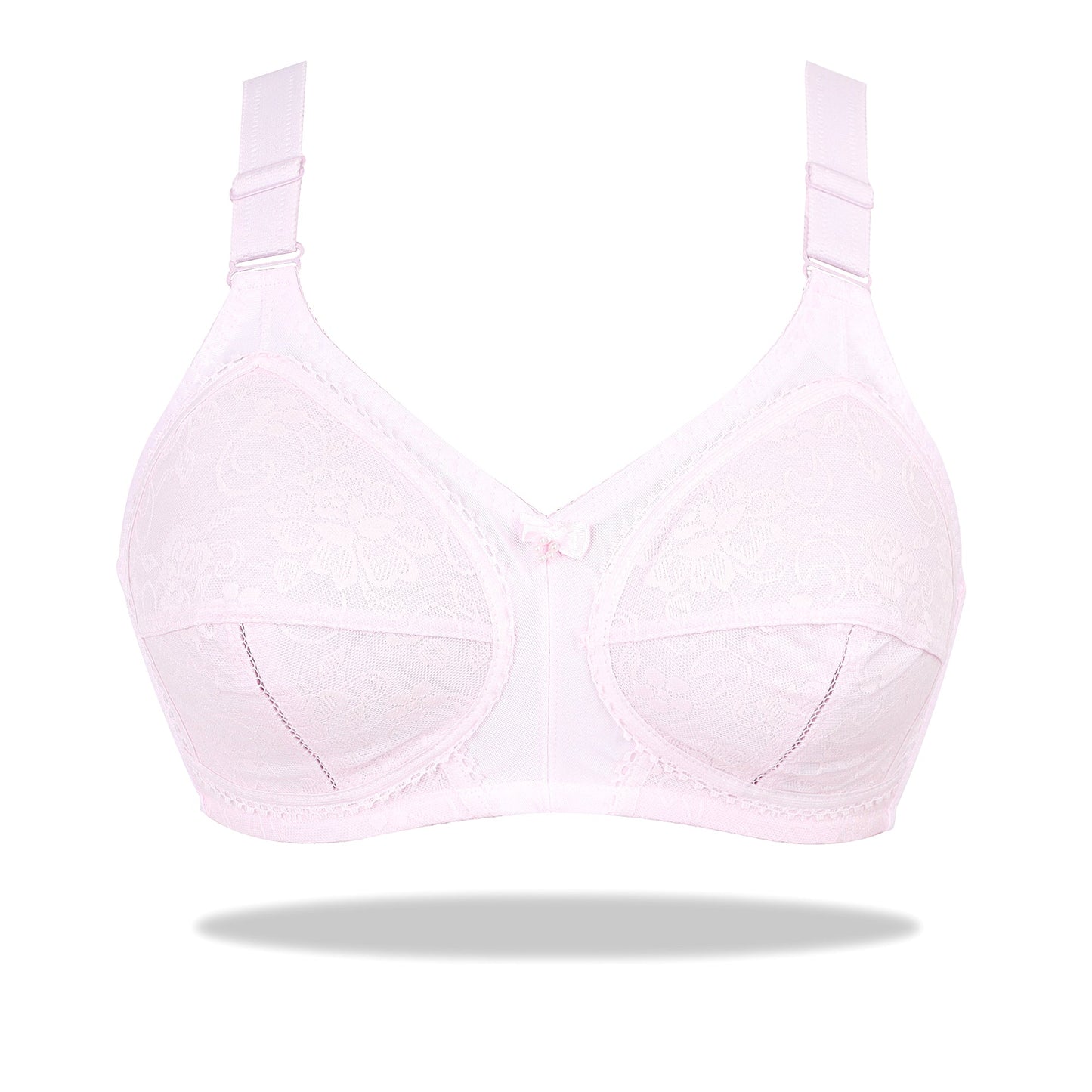 (Pack of 3) Doreen Bra - Cotton Full Coverage Non-Padded Wirefree Bra