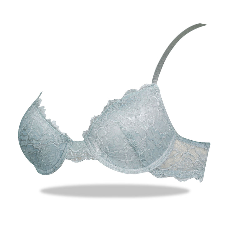 buy best Sea Green Floral Imported Padded Bra