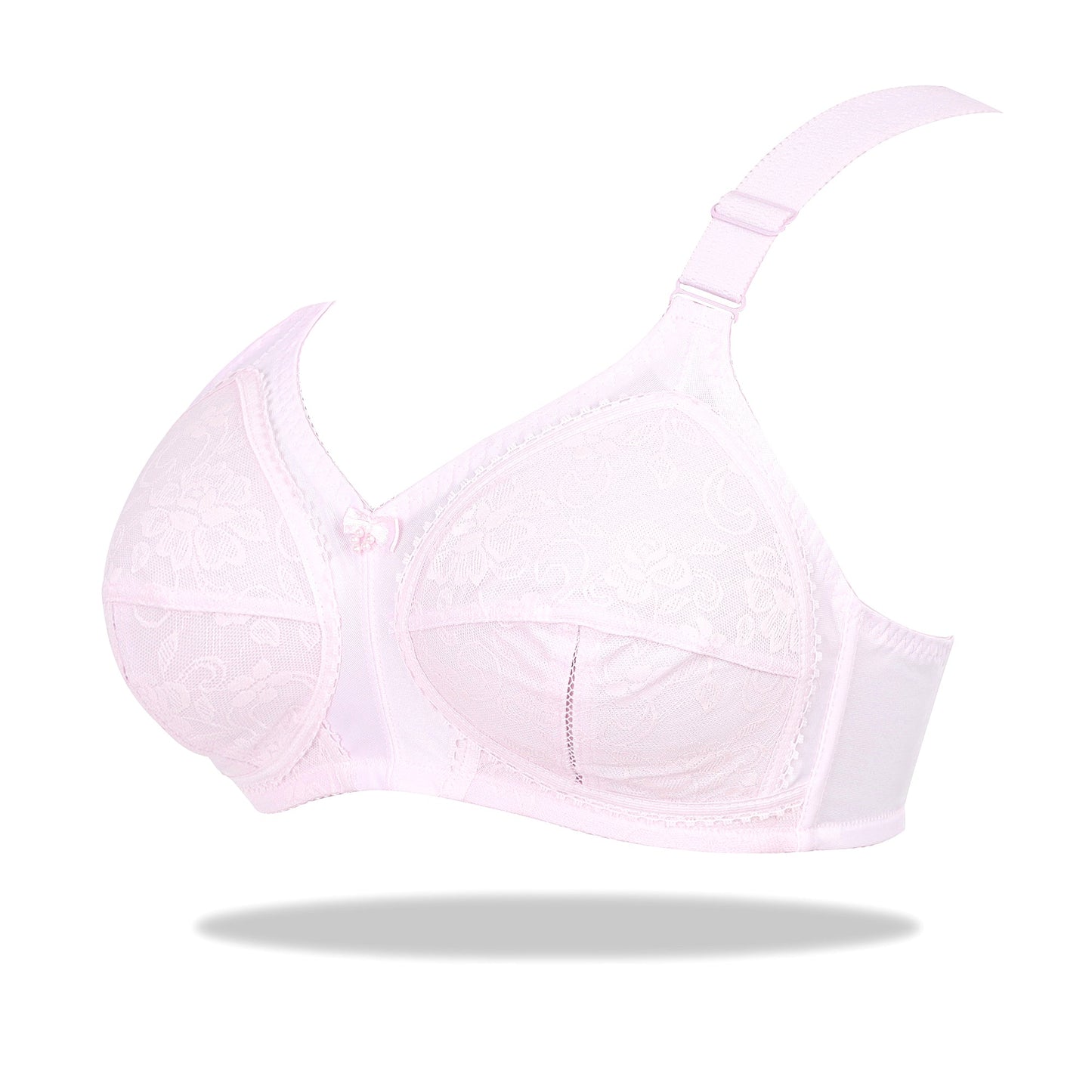 (Pack of 3) Doreen Bra - Cotton Full Coverage Non-Padded Wirefree Bra