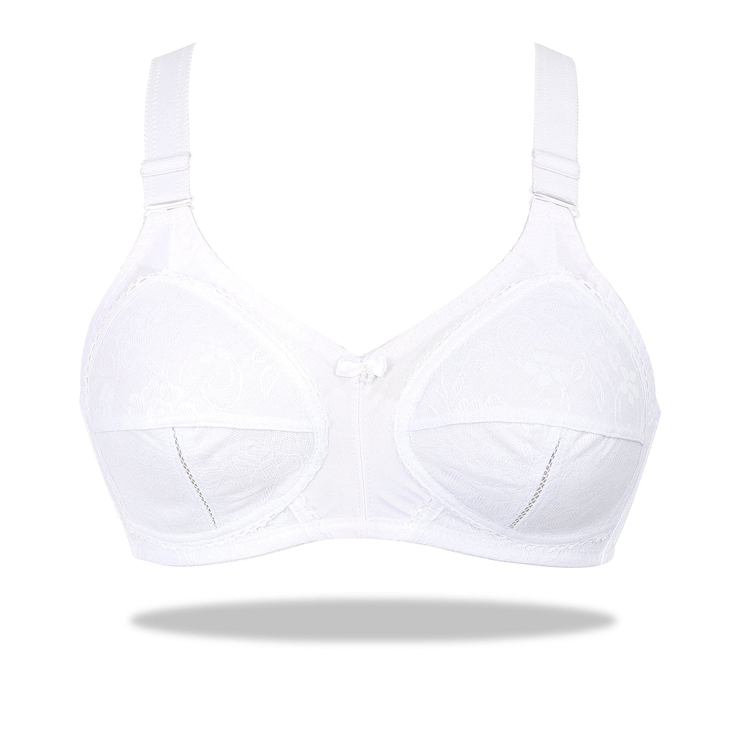 (Pack of 2) Doreen Bra - Cotton Full Coverage Non-Padded Wirefree Bra