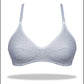 Black Luxury Everyday Knitted Cotton Bra