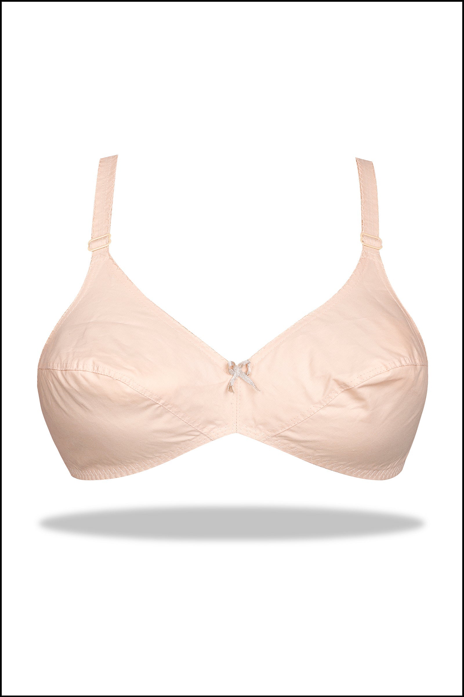(Pack of 4) Luxury Essential Cotton Bras for Everyday Wear