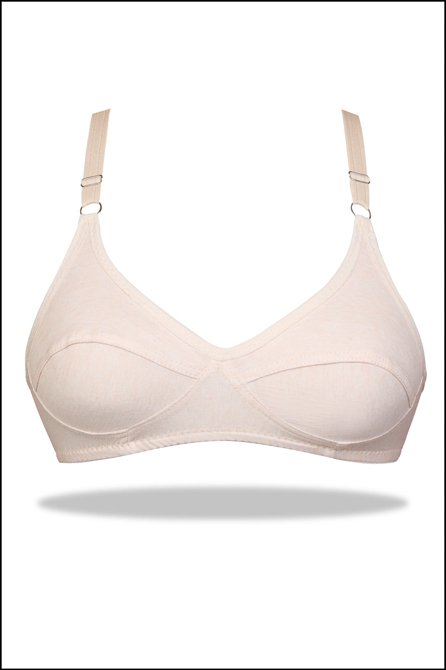 Dark Purple Luxury Everyday Knitted Cotton Bra