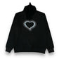 Black Heart Hoodie For Her