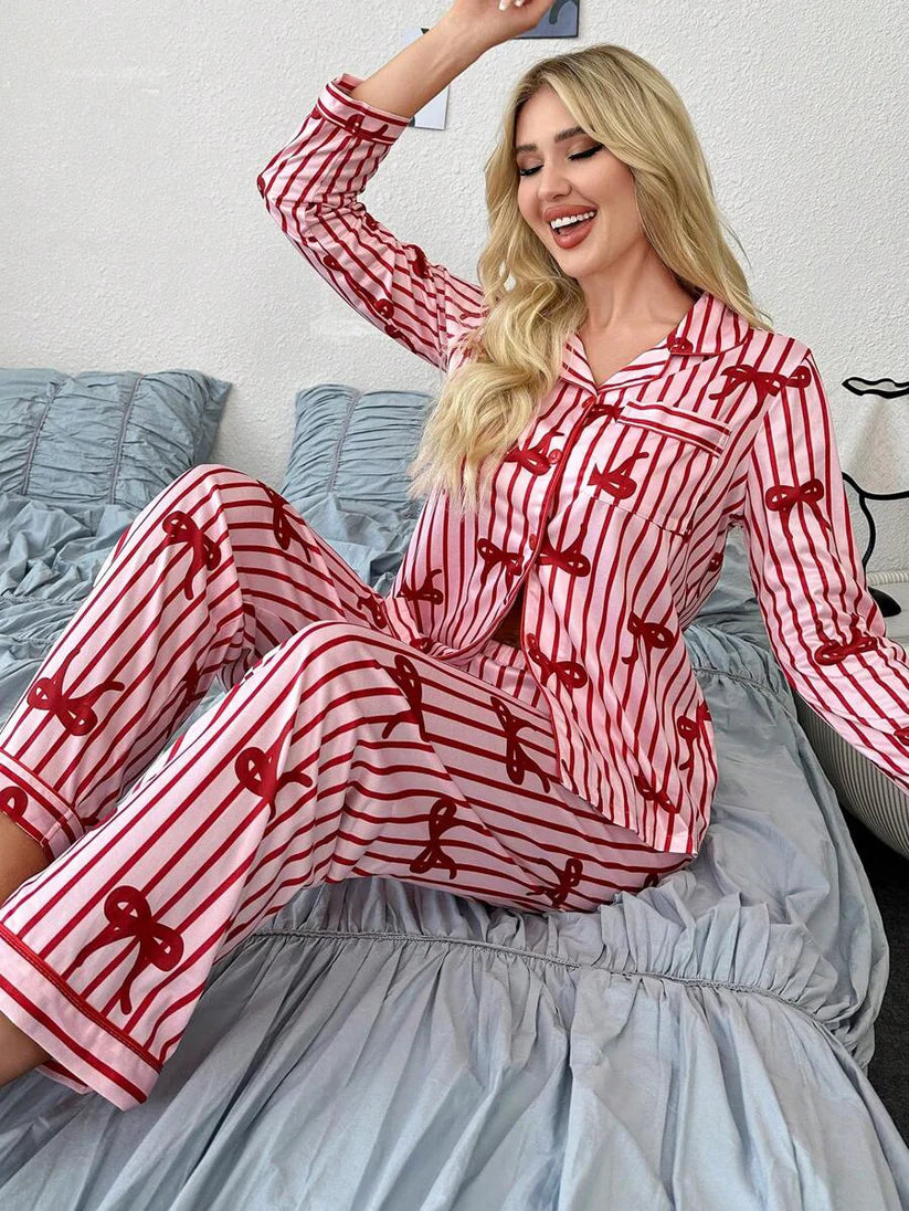 Red Ribbon Loungewear
