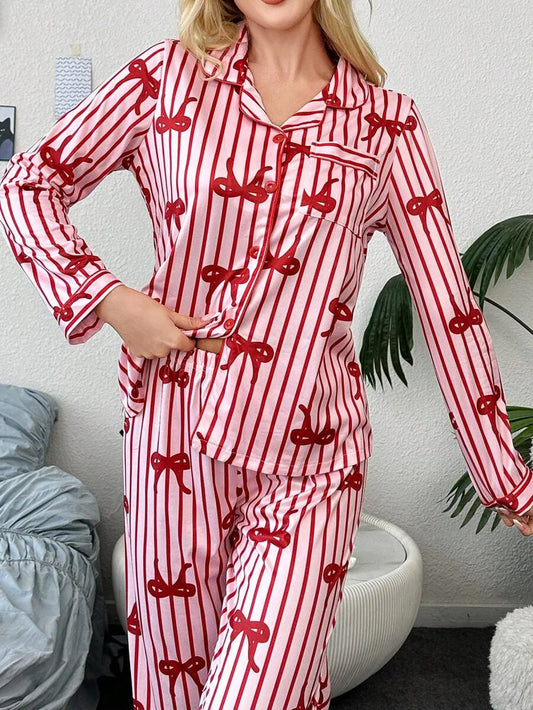 Red Ribbon Loungewear