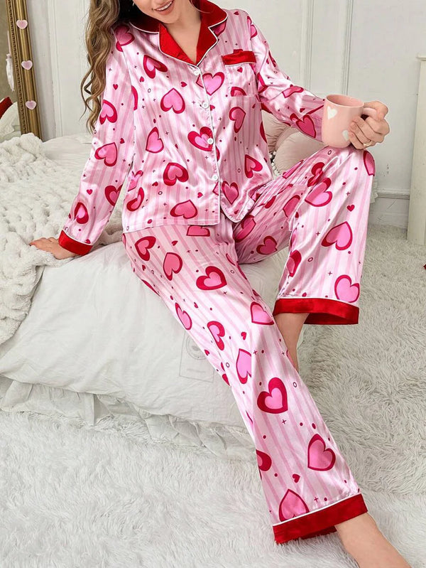 Pink Hearts Loungewear