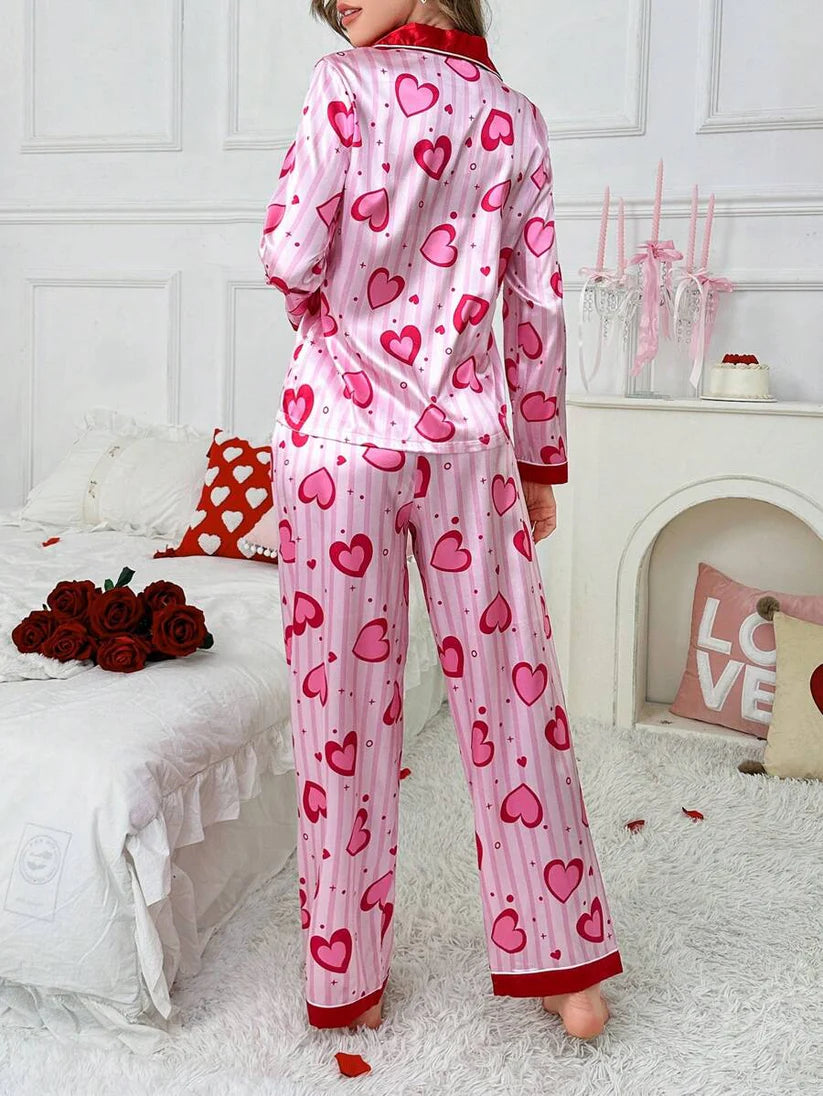 Pink Hearts Loungewear