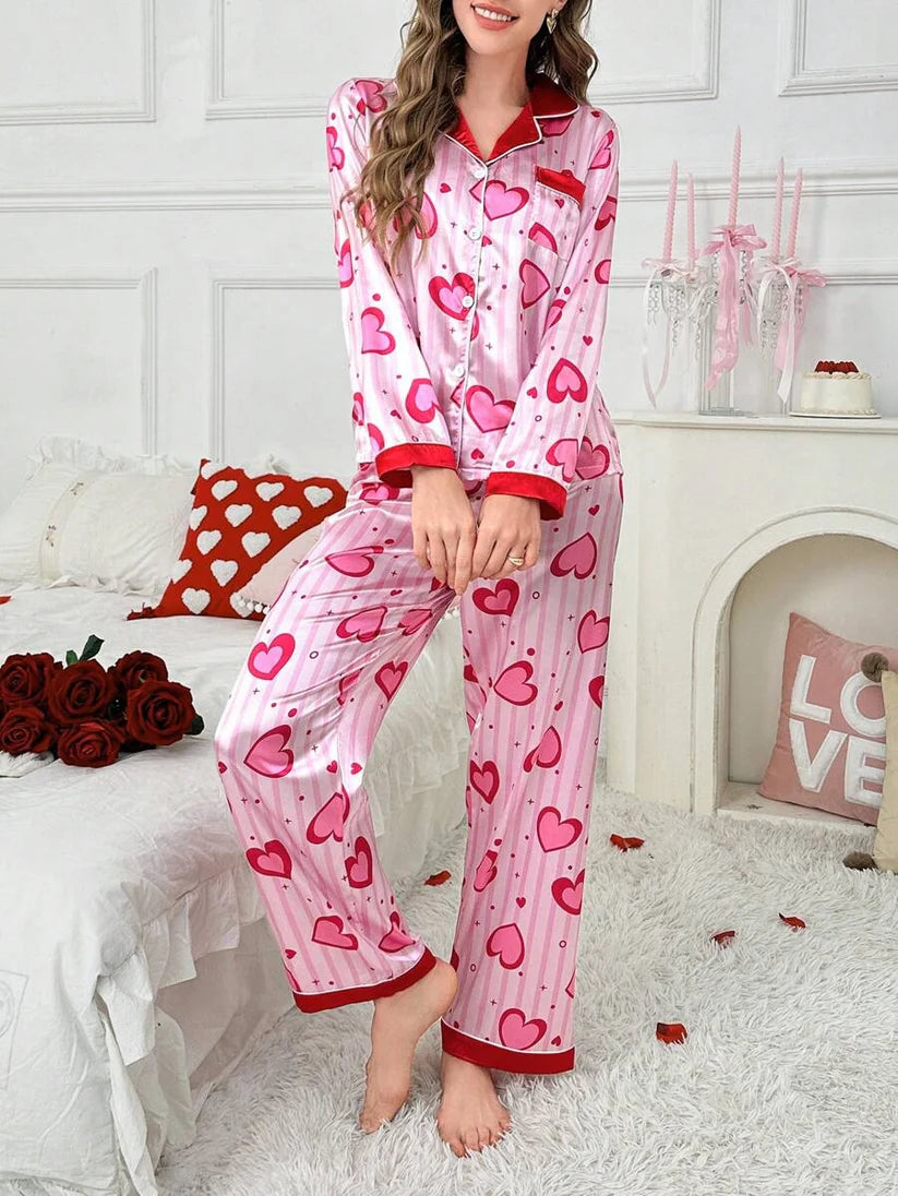 Pink Hearts Loungewear