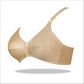 Black Floral Self Printed Nylon Bra for Everyday Wear