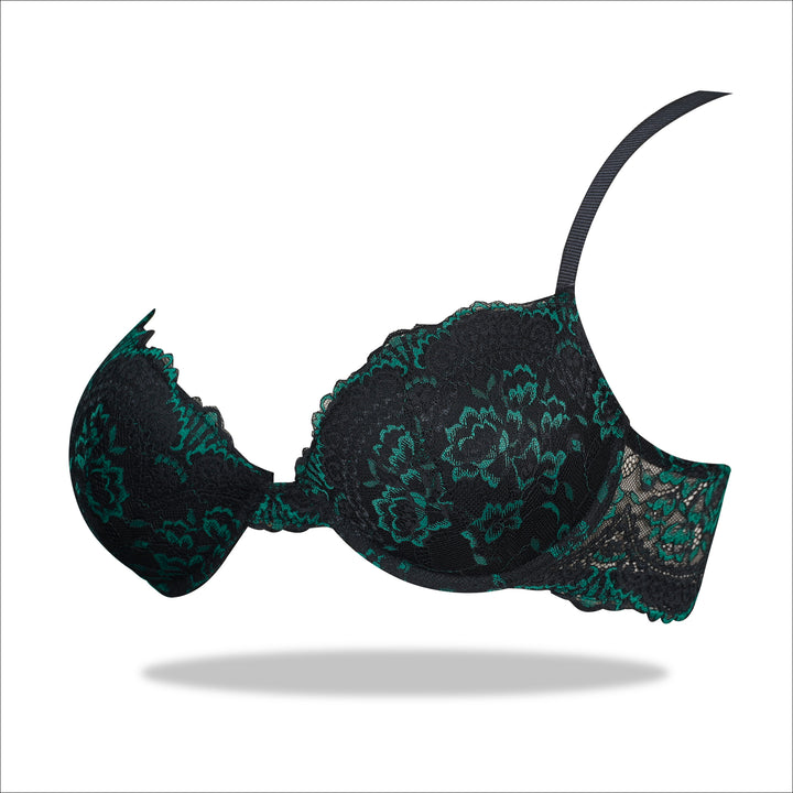 shopping online Green European Laced Imported Padded Bra