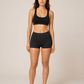 Lady Shorts Seamless & Breatheable - Black