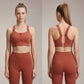 Rust Luxe High Impact Sports Bra
