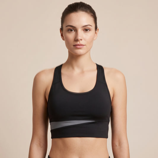 Black Contour Sports Bra