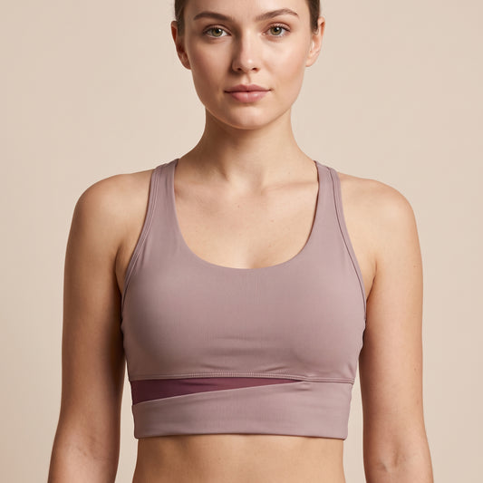 Lilac Contour Sports Bra