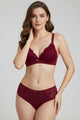 Luxe Shuttle Lace Bra & Panty Set - White