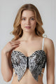 Luxe Butterfly Top - Silver