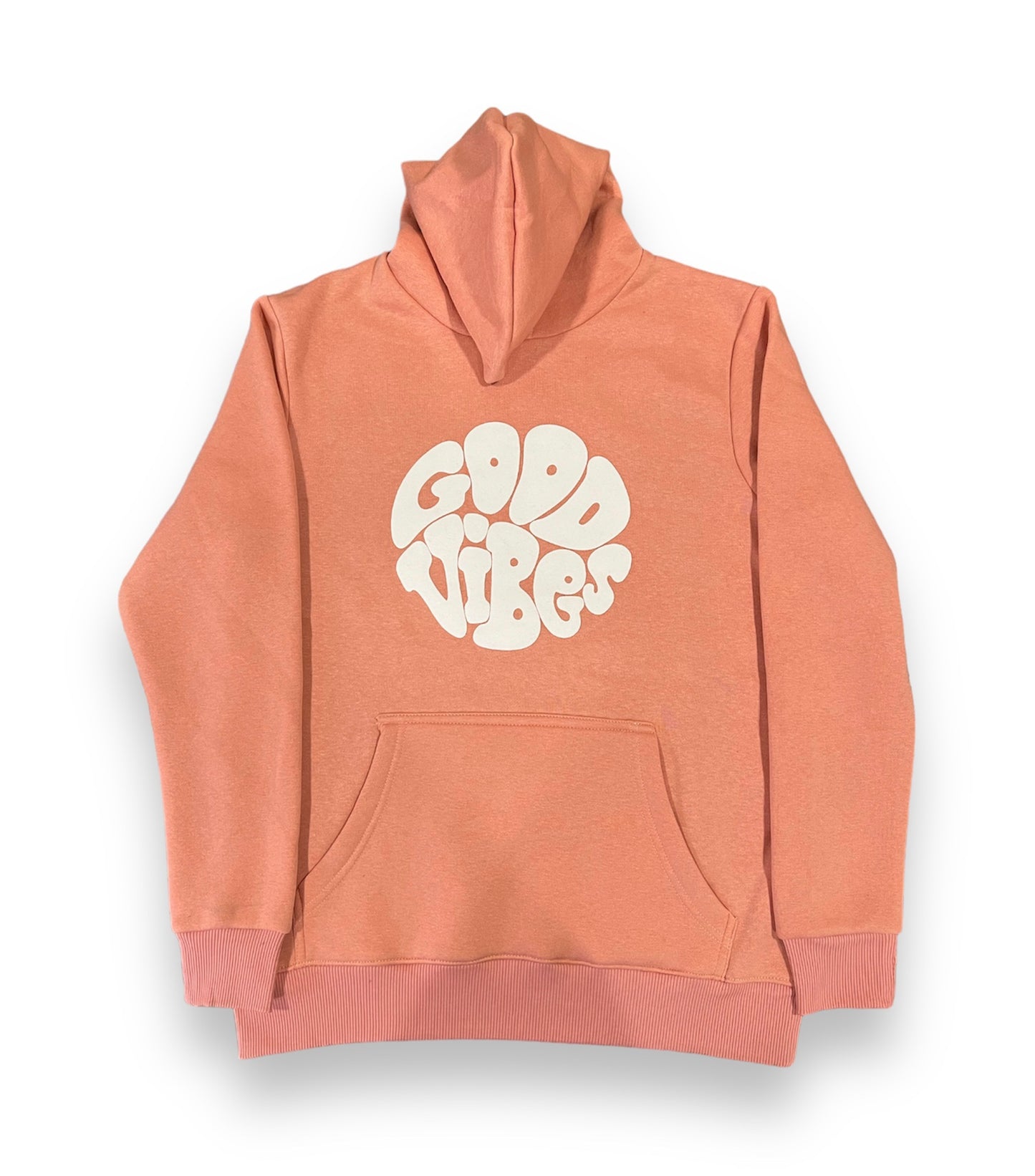 Pink Good Vibes Hoodies For Her