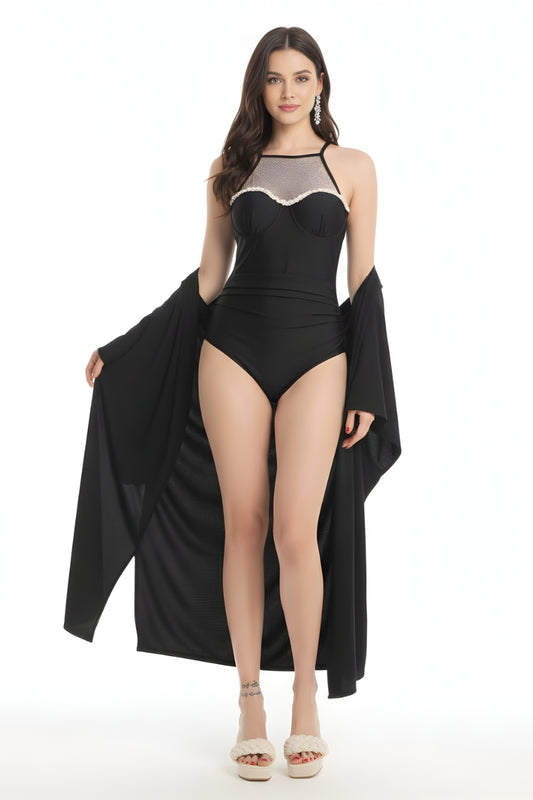 Luxe Premium Rhinestone Dress - 2 Pcs