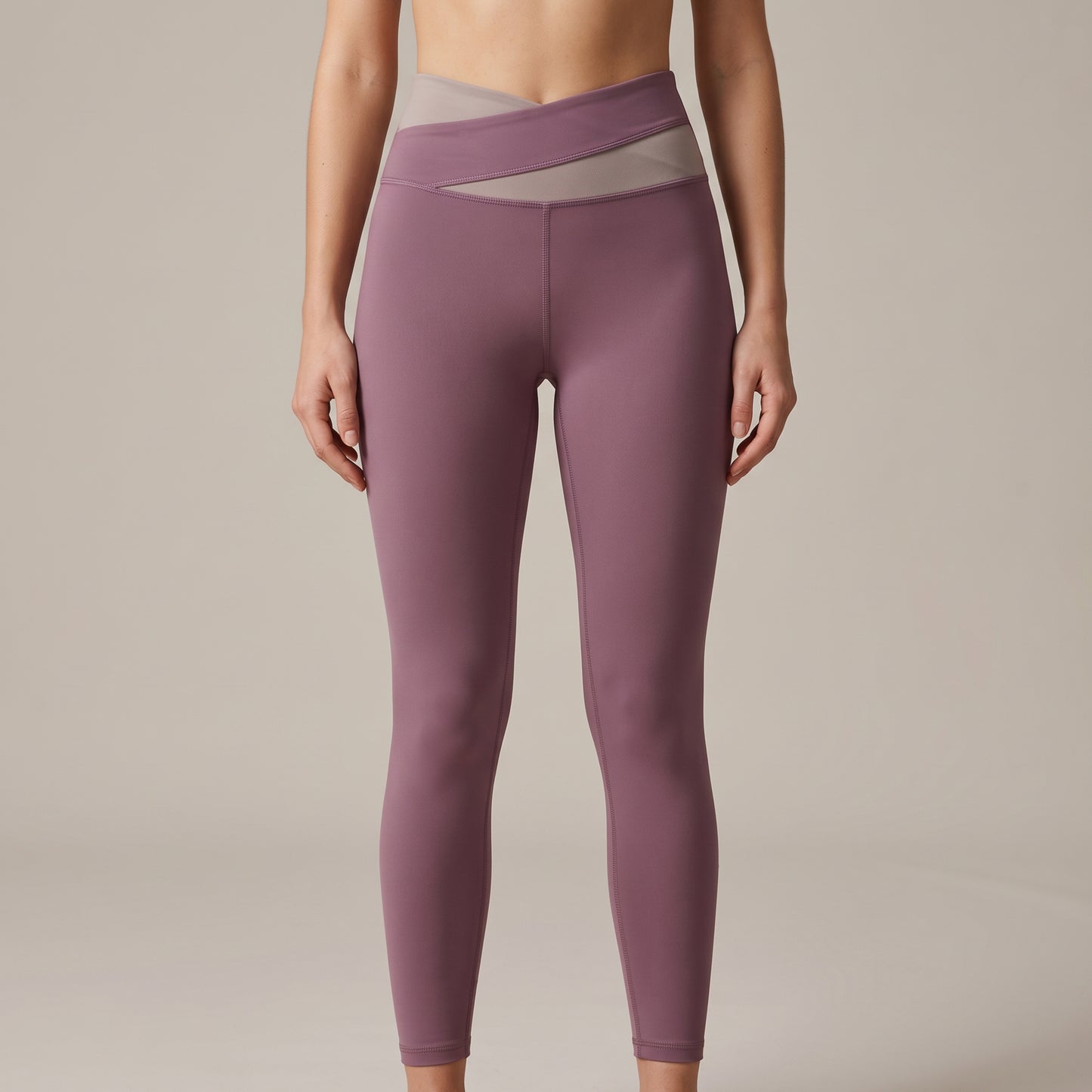 Lilac Stretch-fit Trouser