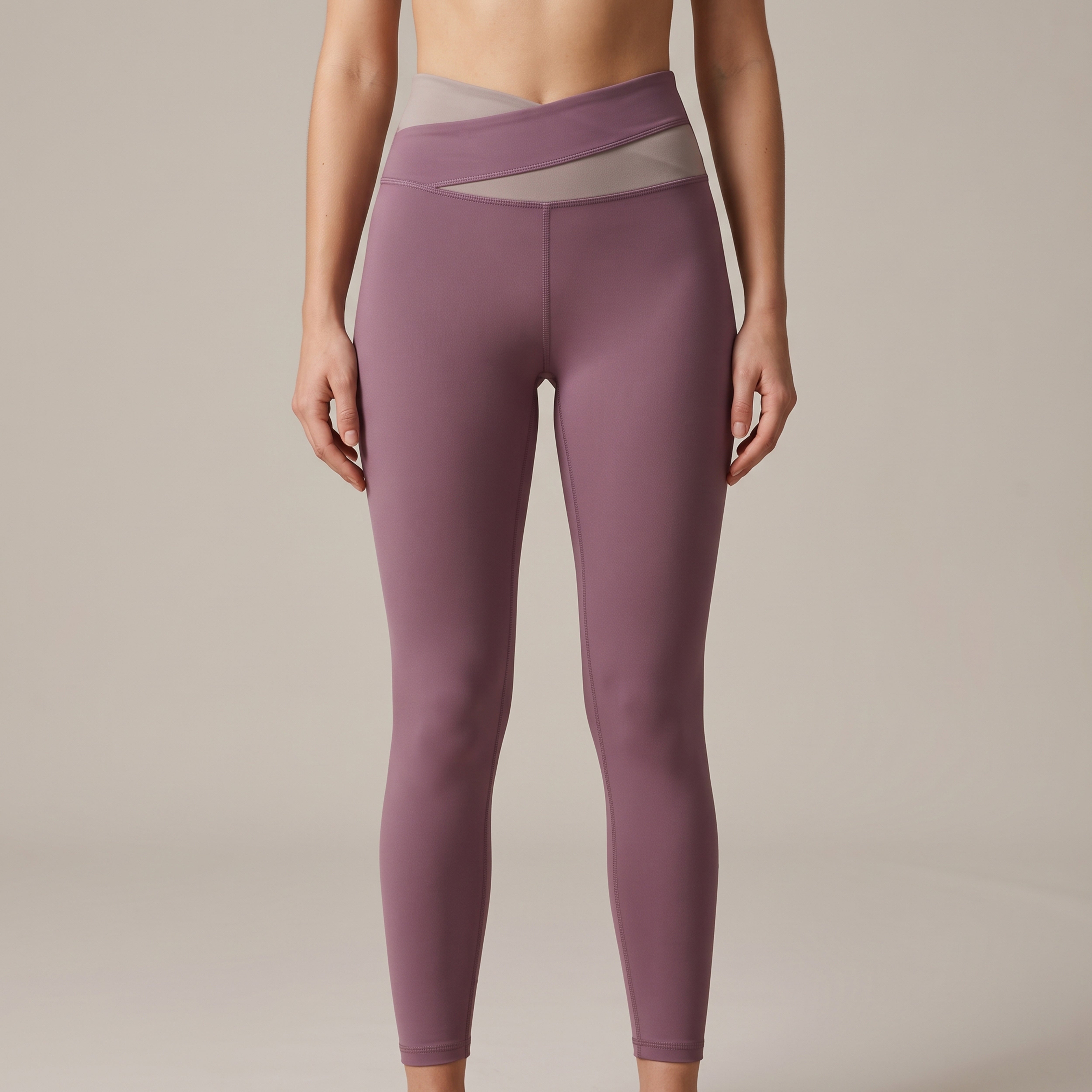 Lilac Stretch-fit Trouser