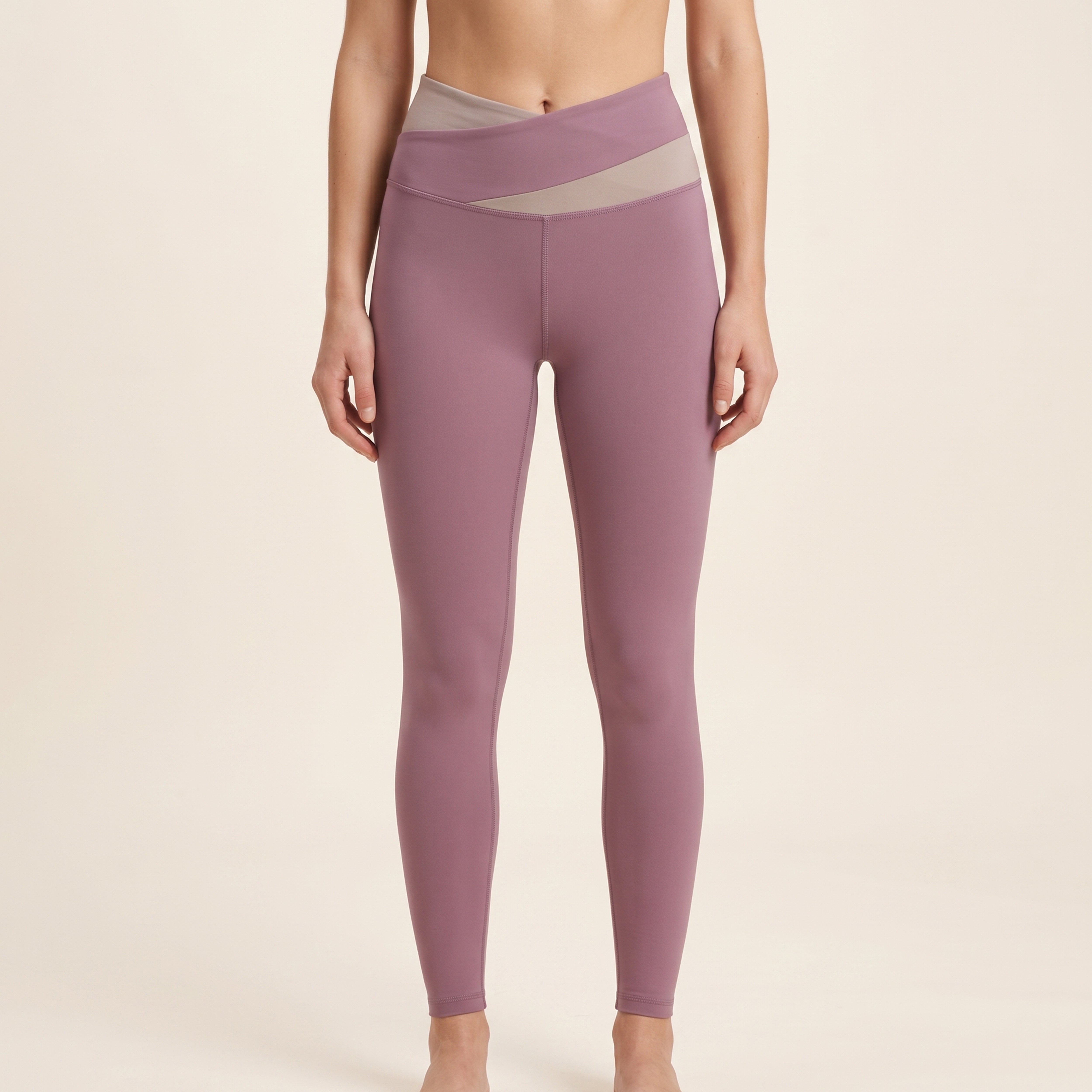 Lilac Stretch-fit Trouser