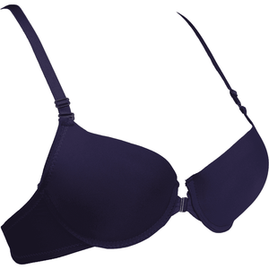 White Venessa Front-Open Bra - Espicopink