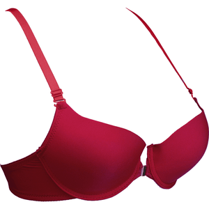 White Venessa Front-Open Bra - Espicopink