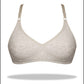 Black Luxury Everyday Knitted Cotton Bra